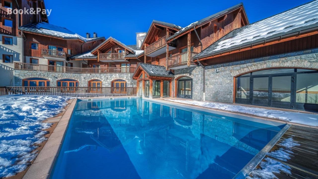 Les Marmott'S Apartment Villarembert ภายนอก รูปภาพ